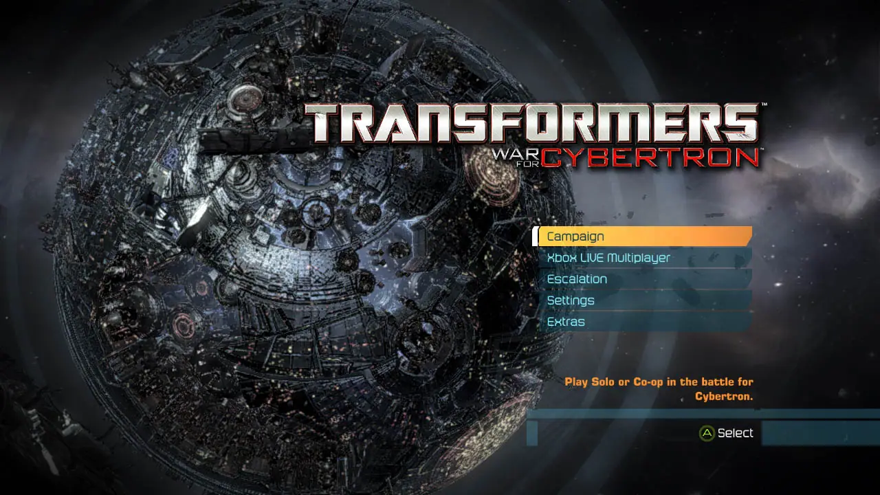 Transformers: War for Cybertron