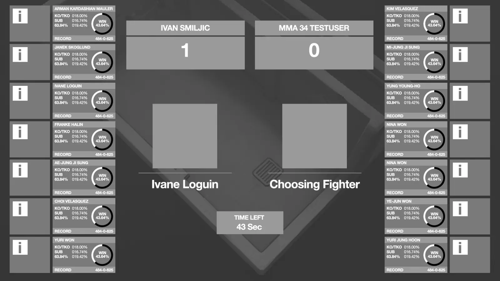 MMA Manager — 2 of 2